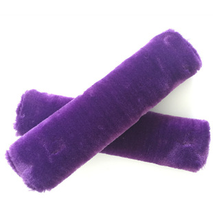 Wool Plush Safety Belt Cover Shoulder Padded Wool Auto Products Winter Plush Safety Belt Cover