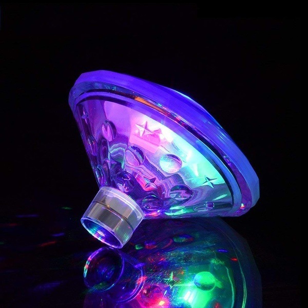 Luminous pool light LED bathtub bath light waterproof projection water floating fish tank fountain diving Light Stage Light