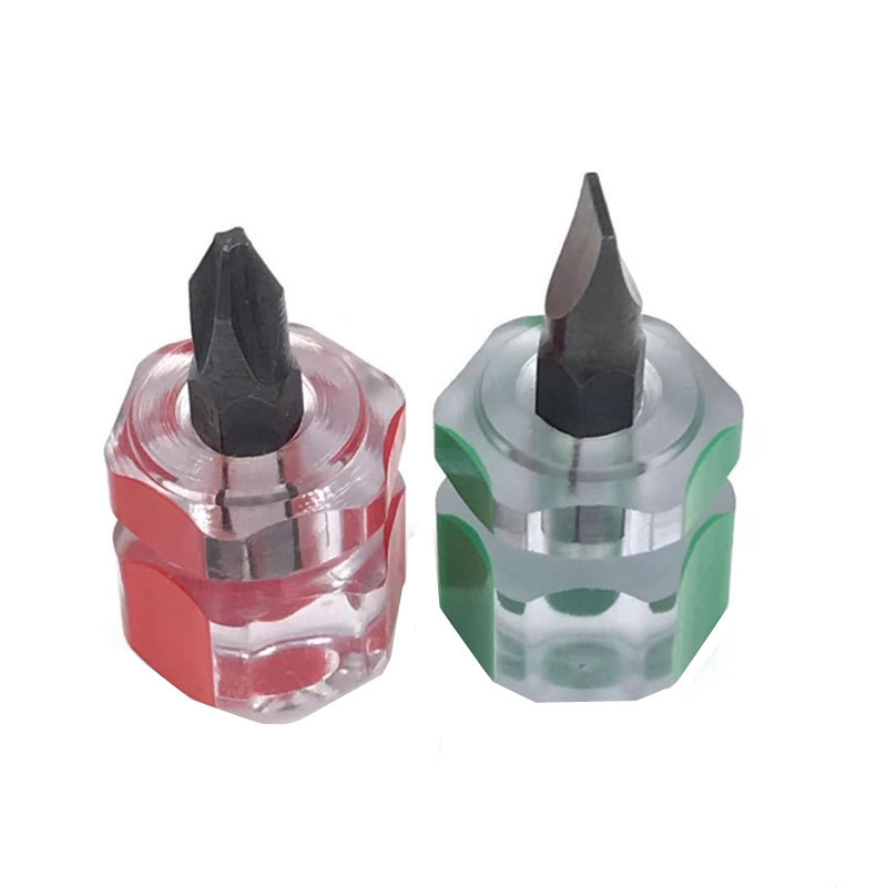 5mm Fender mini cross screwdriver Small radish head screwdriver transparent handle screwdriver screwdriver wholesale