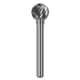 Tungsten steel grinding head hard alloy rotary file spherical cutter head milling cutter metal polishing carving single and double groove pattern D type