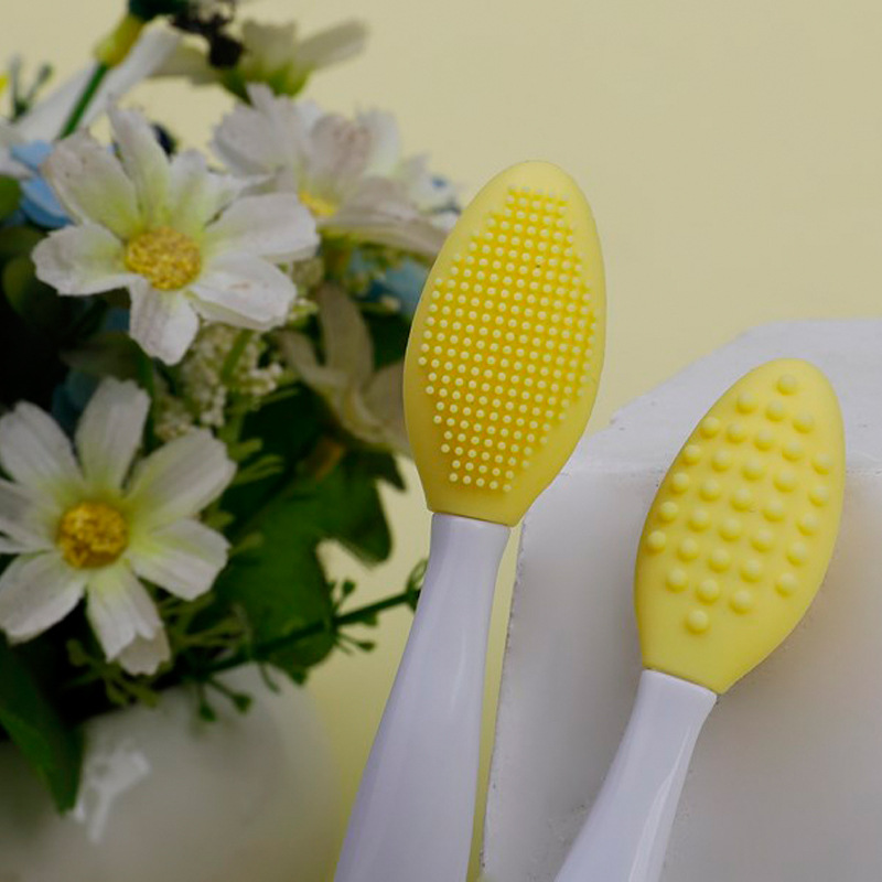 Factory wholesale silicone nose brush blackhead brush nose washer silicone lip brush cleansing brush beauty tools multi-color spot