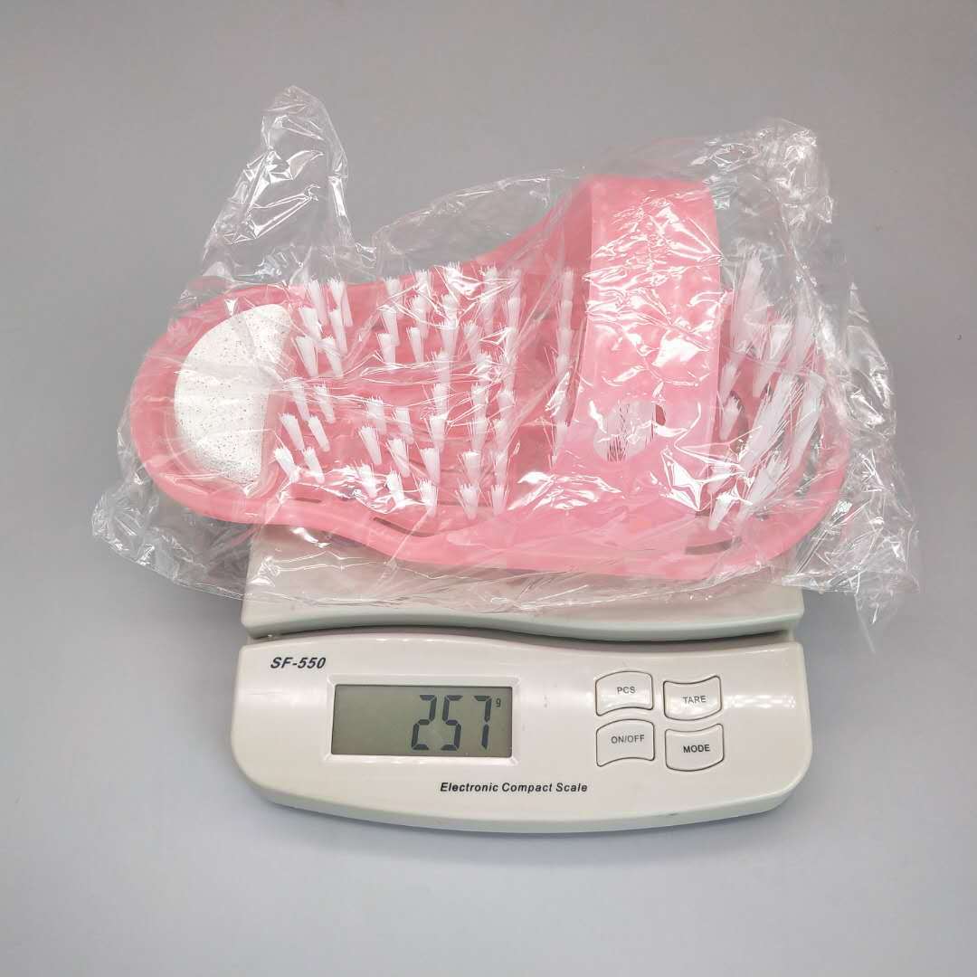 Cross-border lazy foot brush bathroom foot massage volcanic stone round foot stone bath slippers brush foot rub wholesale