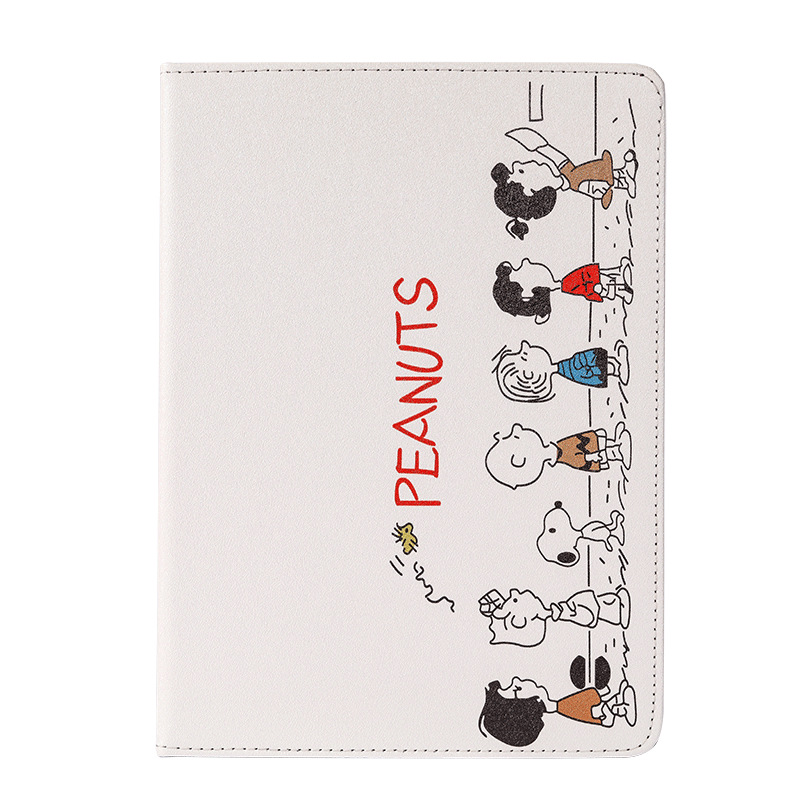 For 2021 New ipad10.2 protective case air2 flat leather case mini1234 Mini 5 anti-fall case 9.7 inch