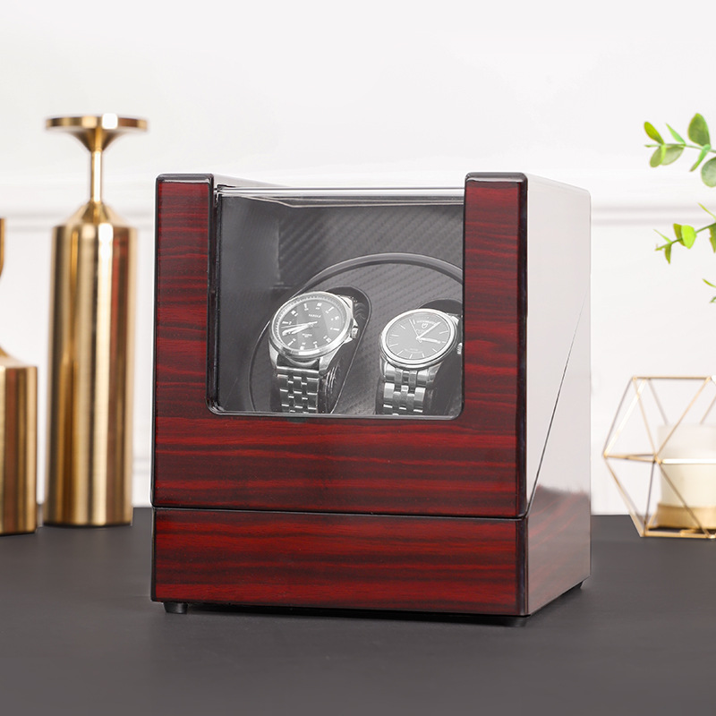 Electric motor box multi-color paint single head inner PU leather electric watch shaker watch winder