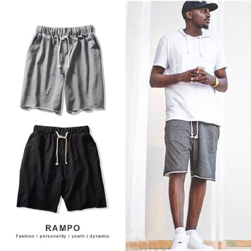 Summer Fitness Sports Shorts Korean Fashionable Casual Pants Men's Brothers Loose All-match Five-point Pants