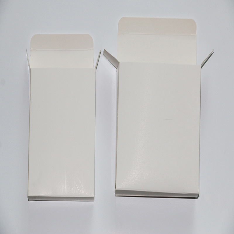 Spot Universal long small white box cosmetic box white cardboard box small color box carton printing