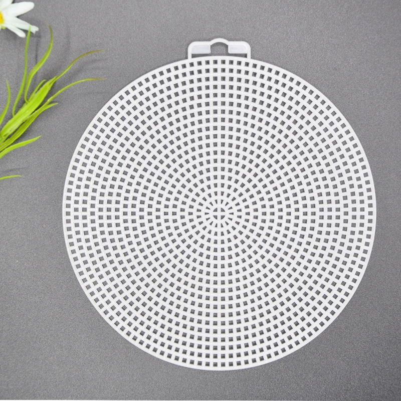 DLY woven plastic mesh piece round 7.7 cm11.514.7cm bag bottom plate lining wholesale dly