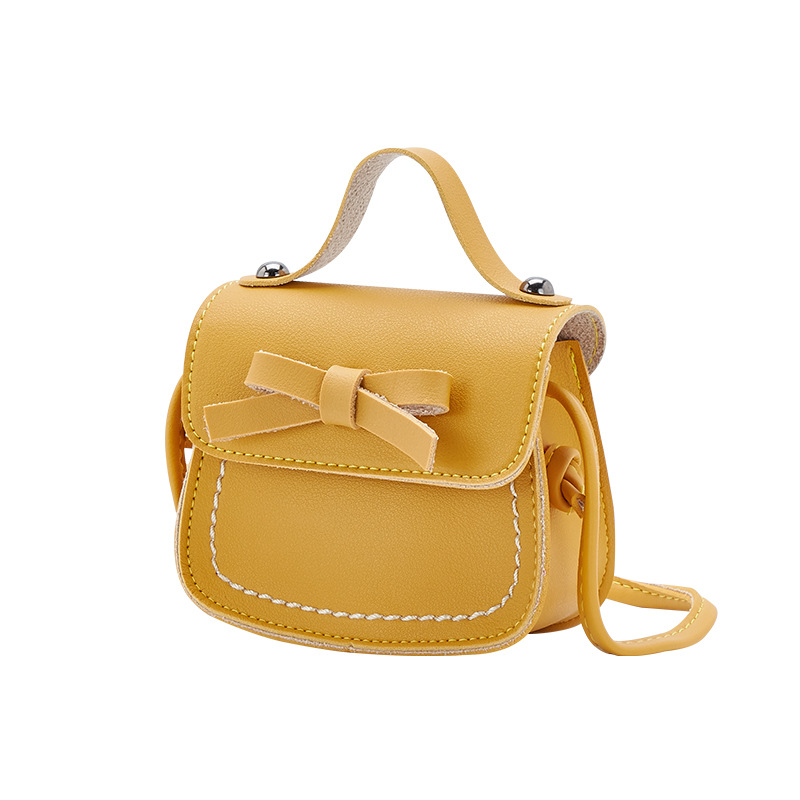 2020 Summer new girls shoulder bag Korean fashion mini bow personality children mini backpack wholesale