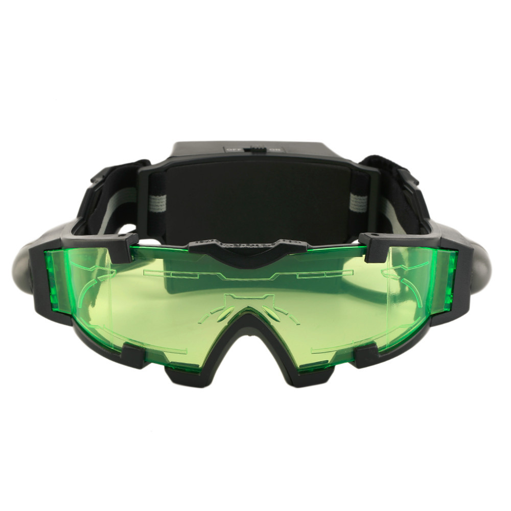 Future Space Soldier led Glasses Cyberpunk Luminous Didi TikTok Glasses ins Glasses