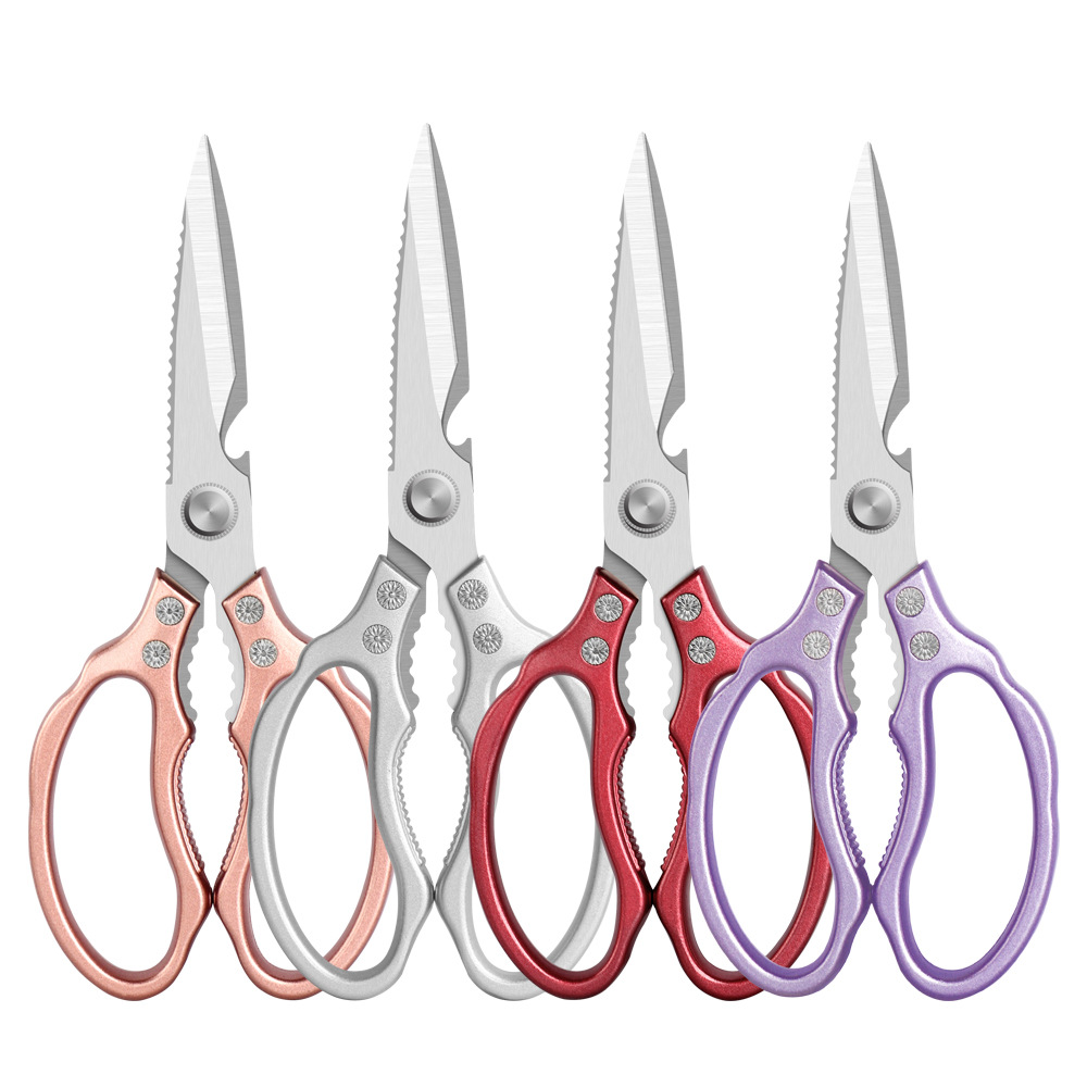 Lin Taizuo SK5 Lotus Scissors Stainless Steel Multifunctional Kitchen Shear Strong Chicken Bone Household Scissors All Steel Large Shear
