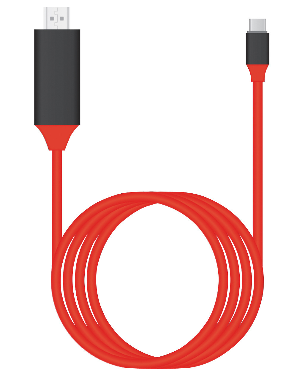 Линия преобразования USB Type-C в HDMI мобильный телефон компьютер Тип-C в линию преобразования HDMI HD 4K30HZ