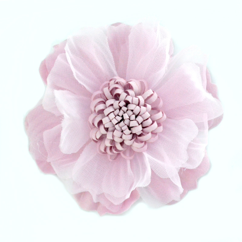 Korean style snow yarn radish silk flower core handmade fabric flower diy hair accessories headdress shoes and hats headdress flower clothing accessories