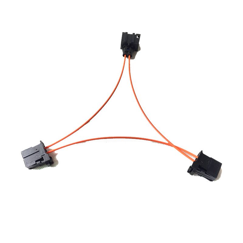 Applicable to 05-09 Audi 2G system A6 A7 A8 Q7 AUX audio conversion box optical fiber box MOST