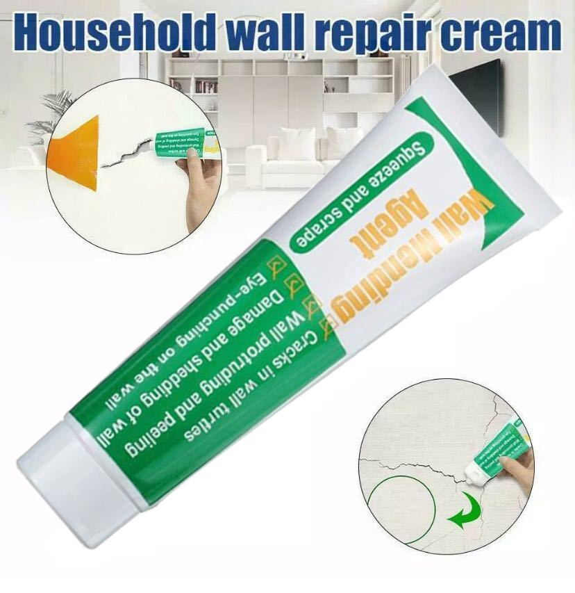 Cross-border wall repair paste wall repair paste wall crack repair agent household putty paste multifunctional latex paint 100g