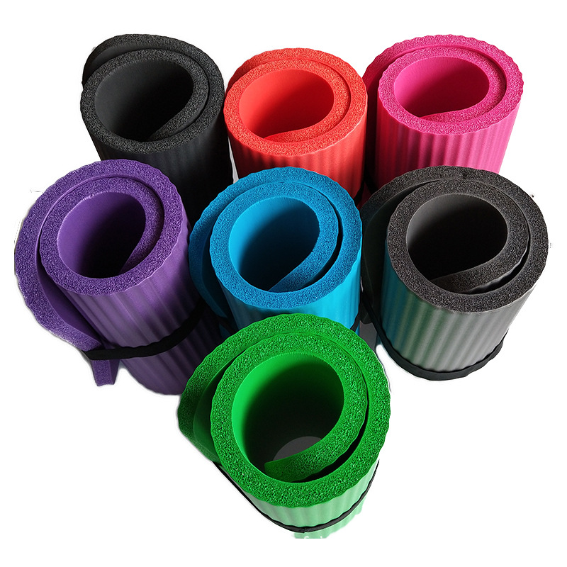 Beginner NBR abdominal wheel pad flat support elbow pad yoga auxiliary pad NBR yoga pad kneeling pad