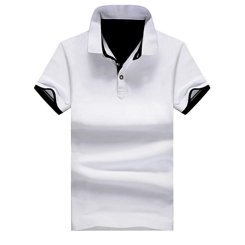 Polo Shirt Men's Short-sleeved Summer Thin 2020 New Casual Men's T-shirt Fashionable Shirt Collar Slim-fit All-match Trendy