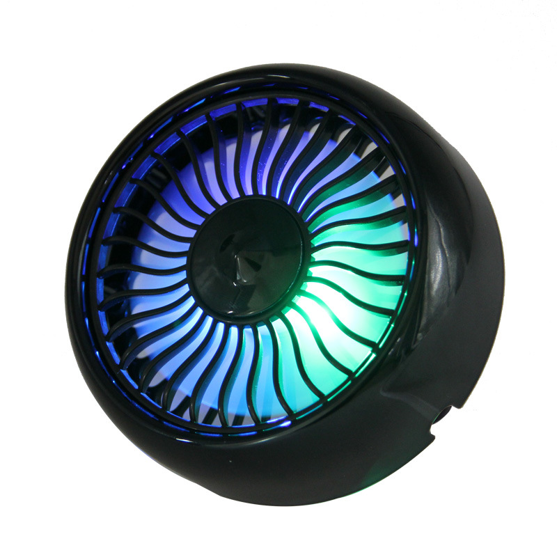 Car flash F101 car USB fan air outlet light creative car accessories