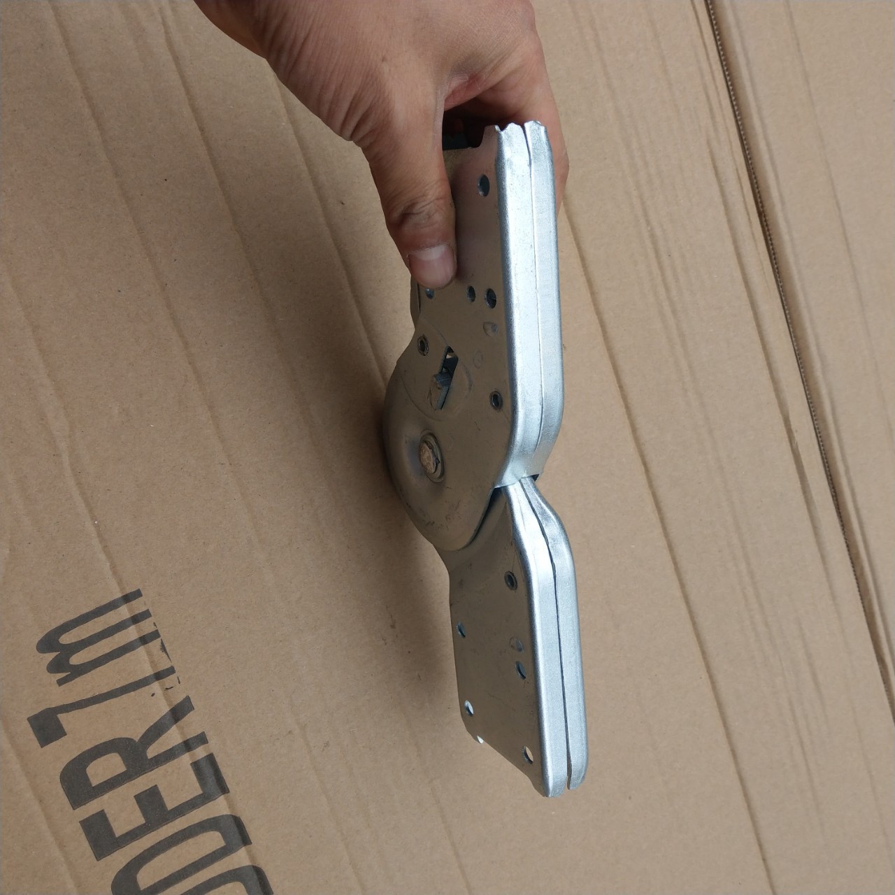 ladder spare part aluminum alloy ladder Iron joint hinge plutonium buckle connector 0 degree 180
