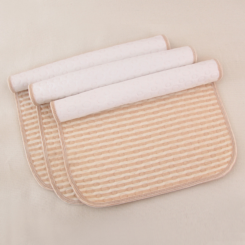 Pu Pu Mi New Baby Mattress Waterproof Breathable Washable Large Size Newborn Children Baby Color Cotton Diaper Pad