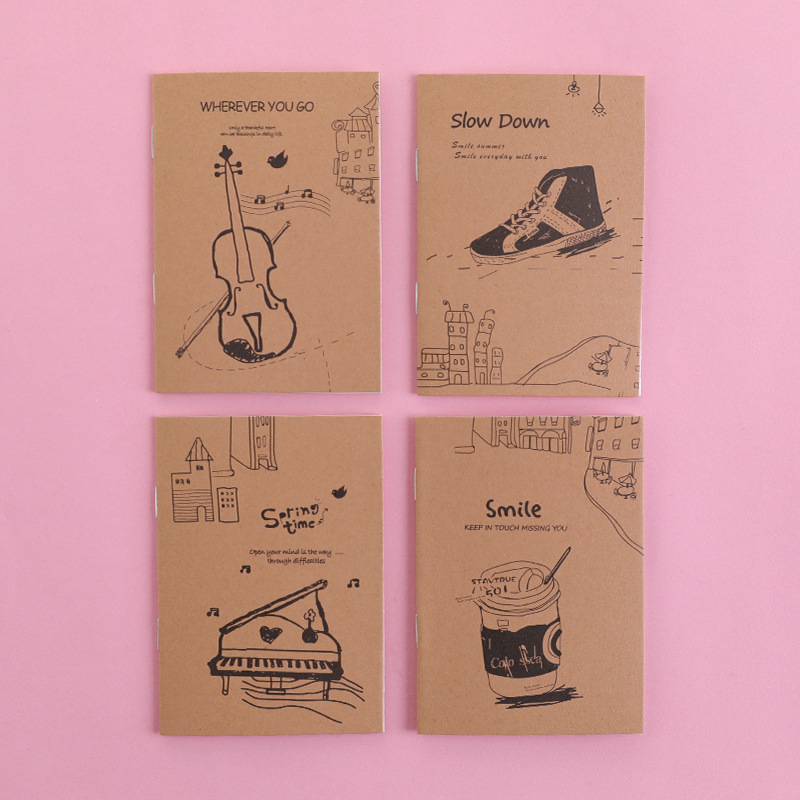 Cartoon animal fruit 64K soft copy notebook Taobao stationery small gifts student prizes notepad wholesale