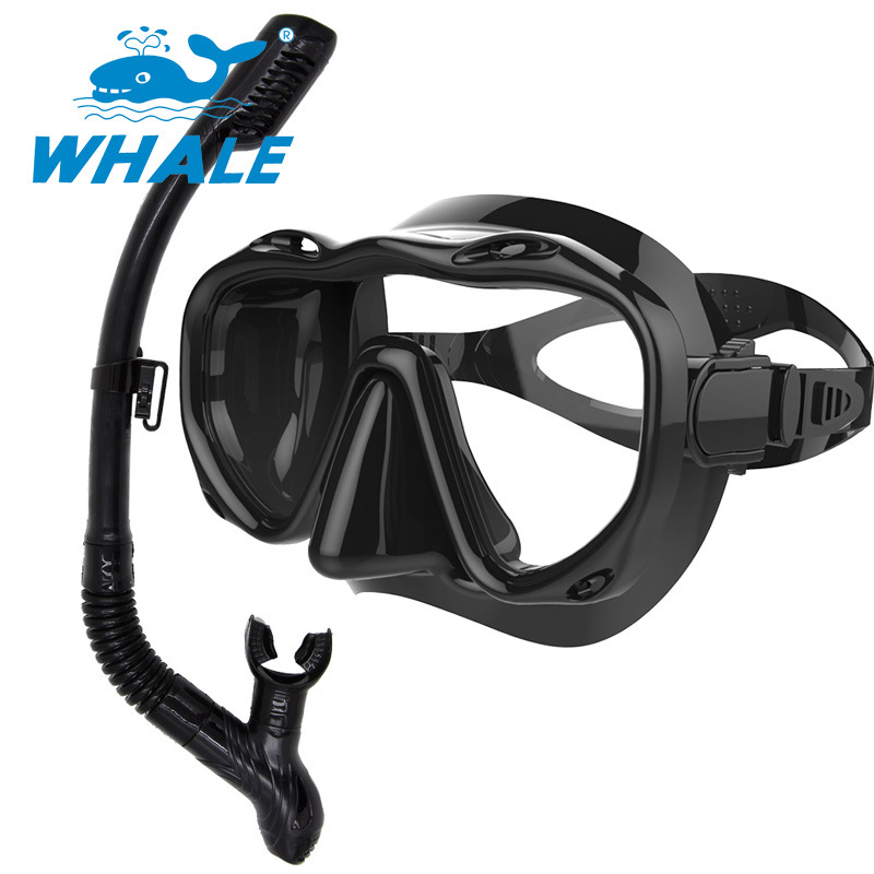 Foreign Trade Cross-border Large Frame Single-sided Mirror Frame Diving Goggles Diving Breathing Tube Diving Snorkeling Set Equipment Diving Mask