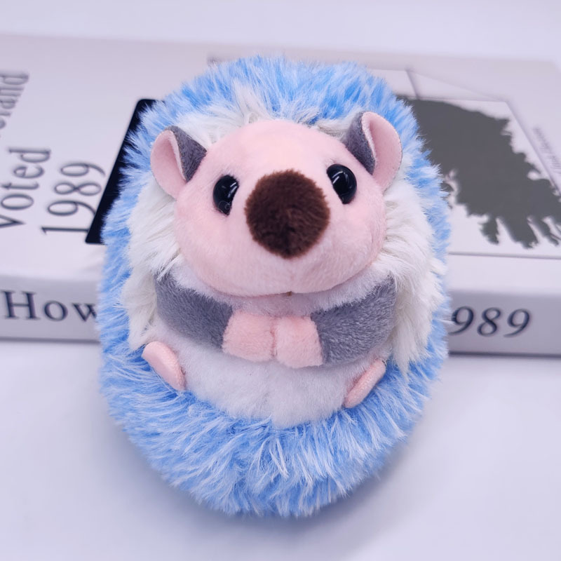 Little Hedgehog Plush Toy Doll Pendant Keychain Cute Creative Gift Mini Hanging Accessories Car Bag Gift