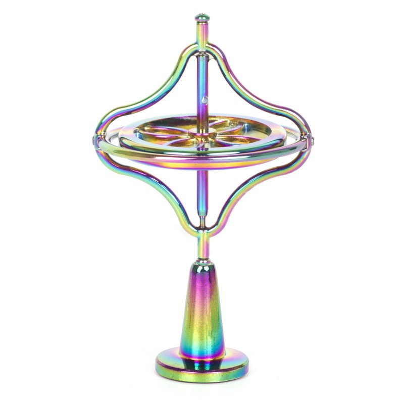 新しい二世代のまぶしい指先のジャイロの亜鉛合金の減圧のおもちゃの指のジャイロのアイデアの金属のジャイロ器|undefined