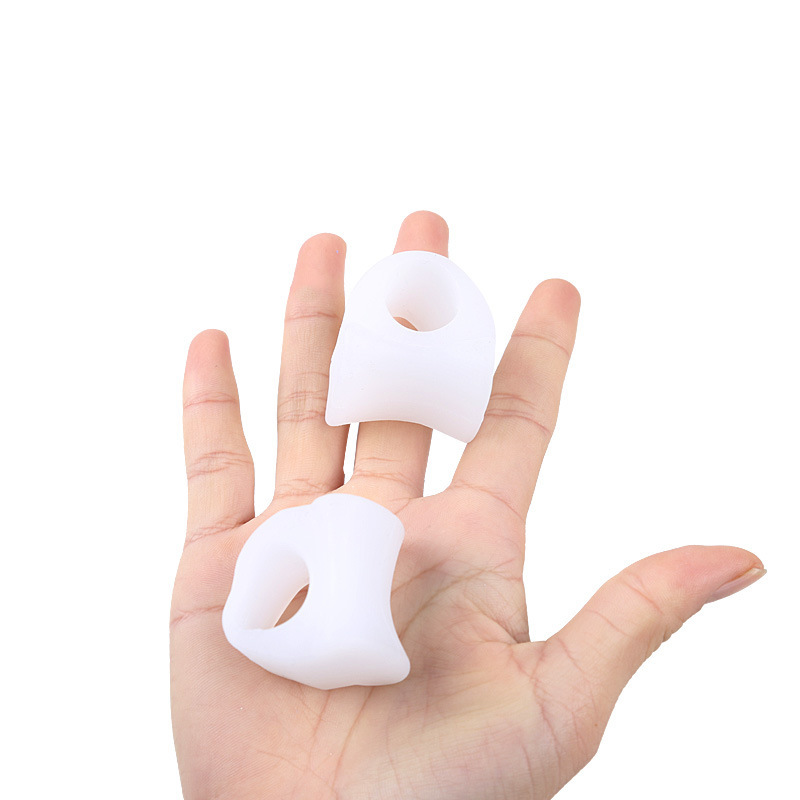 Toe straightener silicone thumb stacking toe splitter toe thumb anti-abrasive foot separator day and night manufacturers