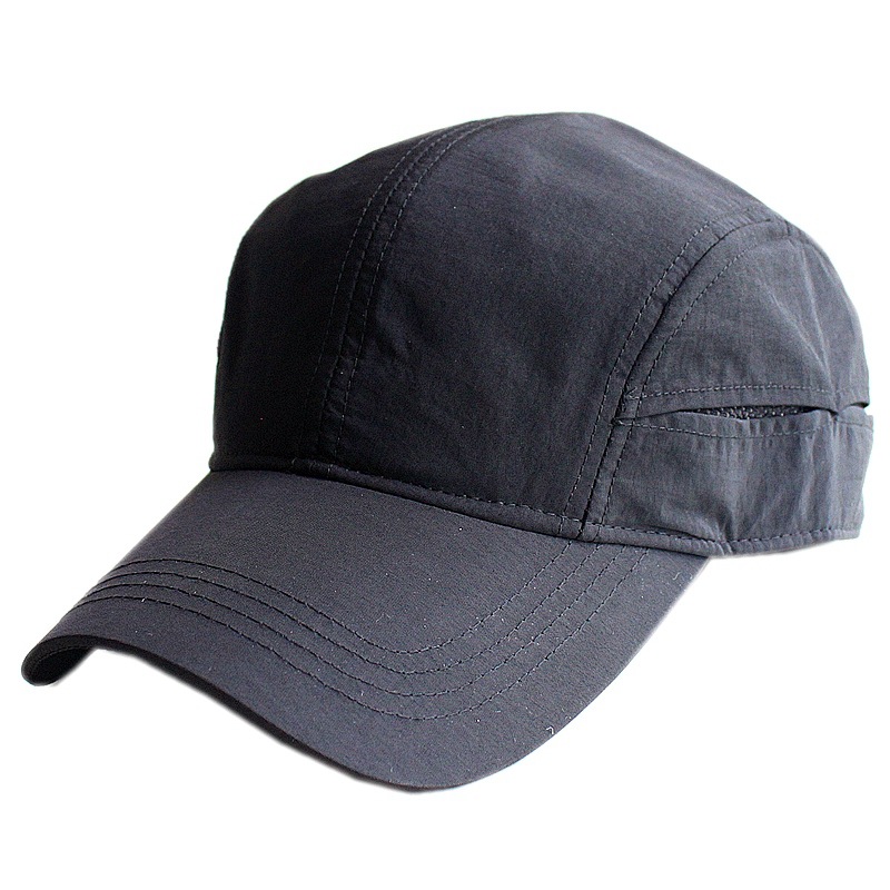 Daifa Big Head Baseball Cap Summer Oversized Sun Hat Solid Color Hat Women's Deepened Sealing plus size Fashion Hat