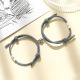 Milan rope sun moon gray pair
