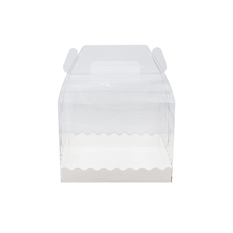 3 inch 4 inch 5 inch 6 inch birthday transparent Cake Box Portable 4 inch 5 inch 6 inch puree cake packaging box height