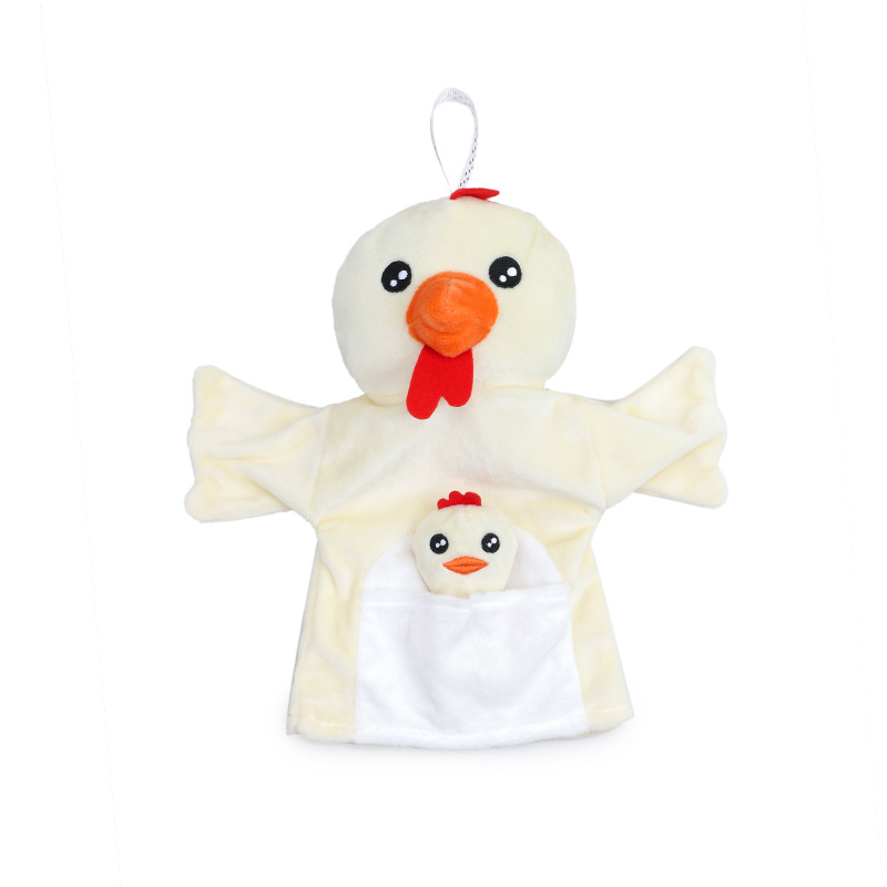 Parent-child interactive hand puppet baby finger puppet interactive toys spot wholesale