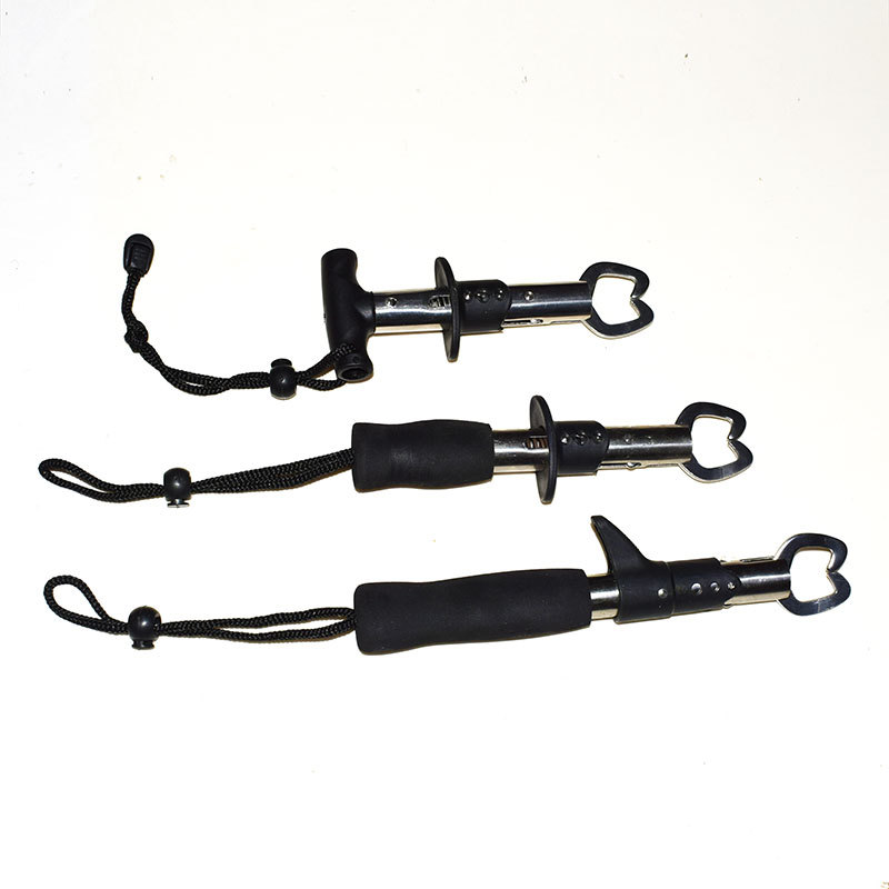 Stainless steel fish control device with scale fish clamp fish mouth pliers fish control pliers Luya fish mouth clip fish lifting fishing tools fishing gear