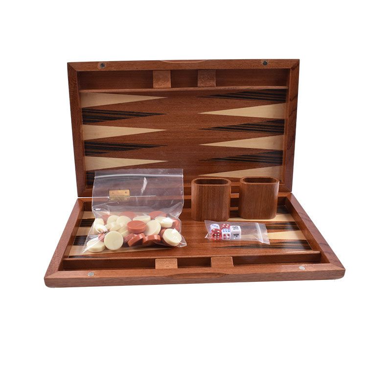Wooden backgammon set puzzle table games chess competitive toys factory direct cross-border exclusive for spot