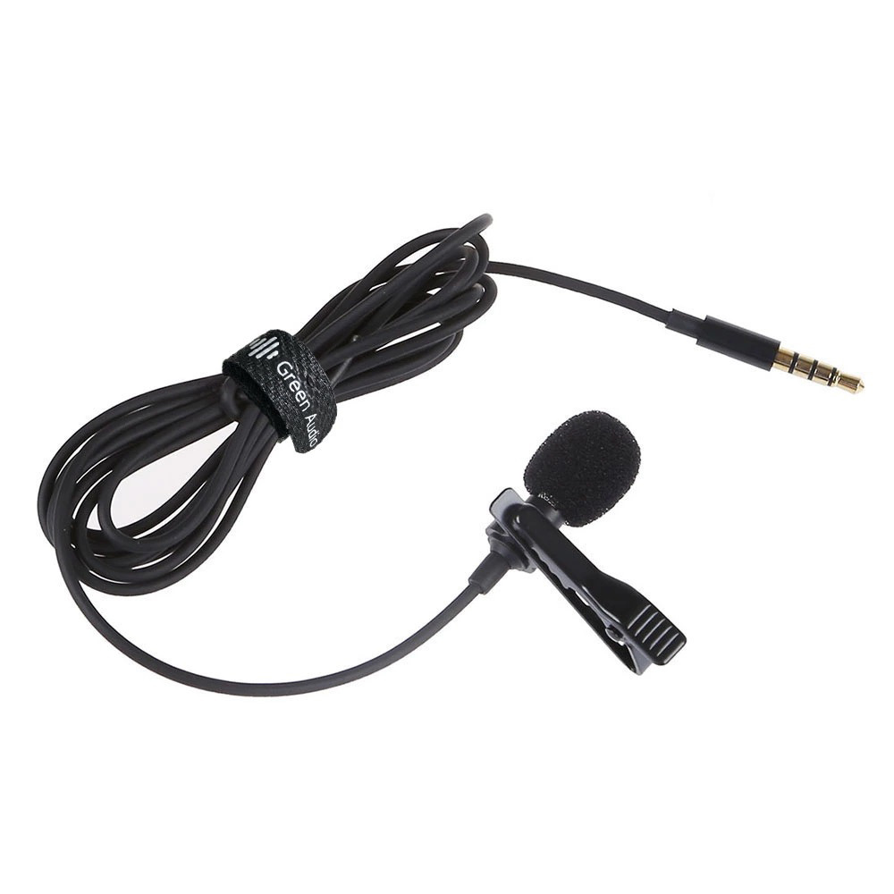 GAM-140 collar clip microphone mobile phone recording microphone portable interview microphone