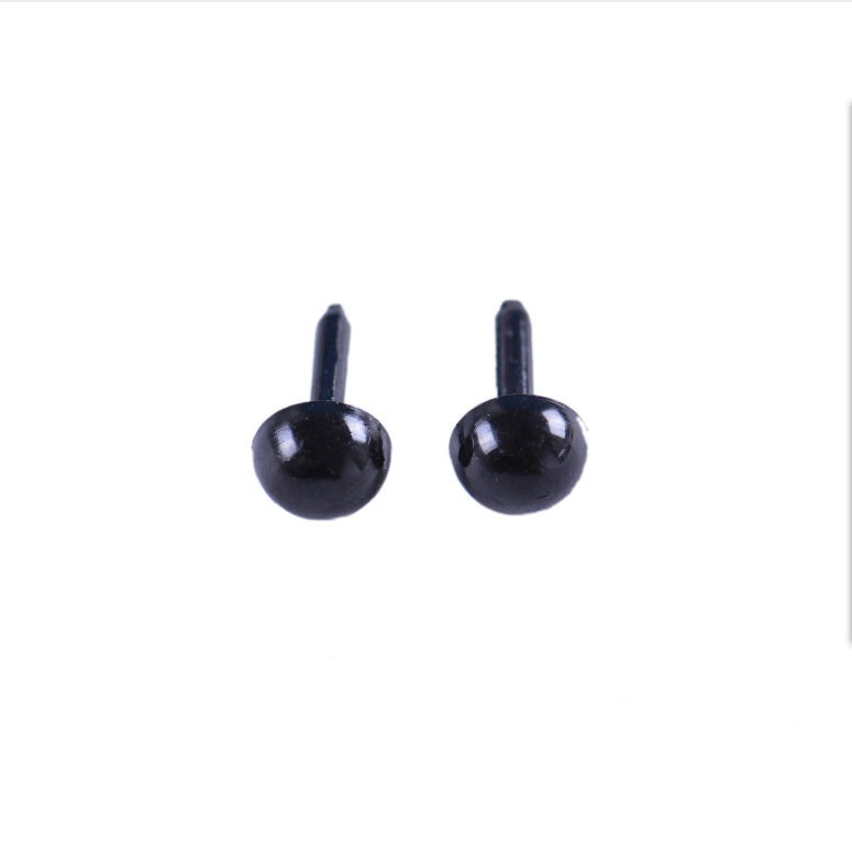 Animal Eyes Black Bean Eyes Straight Rod Toy Accessories DIY Oval Eyes In-line Animal Eyes Doll Eyes