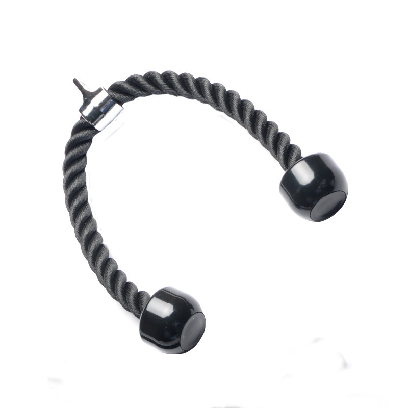 上腕二頭三頭筋ロープロープ下圧総合訓練器ロープフィットネス器tricepspull rope|undefined
