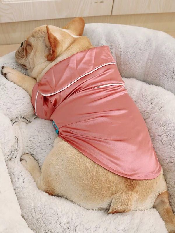 新しいトレンディなツイードスタイル小型犬服ペットファッションプードルビションフリーゼ韓国スタイル犬パジャマバスローブ|undefined