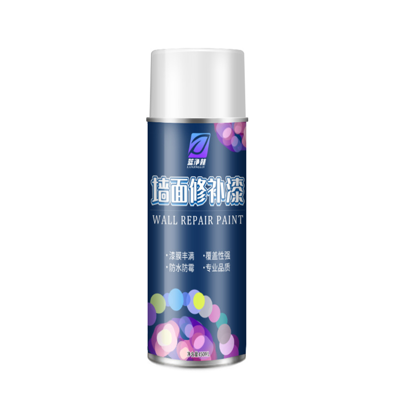 Wall self-painting interior repair renovation latex paint environmental protection water-based wall paint white self-painting manual painting