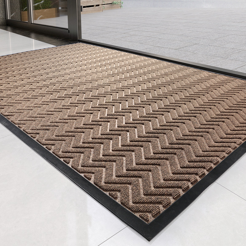 Cross-border Outdoor Non-slip Mat Hotel Entrance Floor Mat Shopping Mall Company Entrance Outdoor Rubber Door Mat Dust Removal Foot Mat