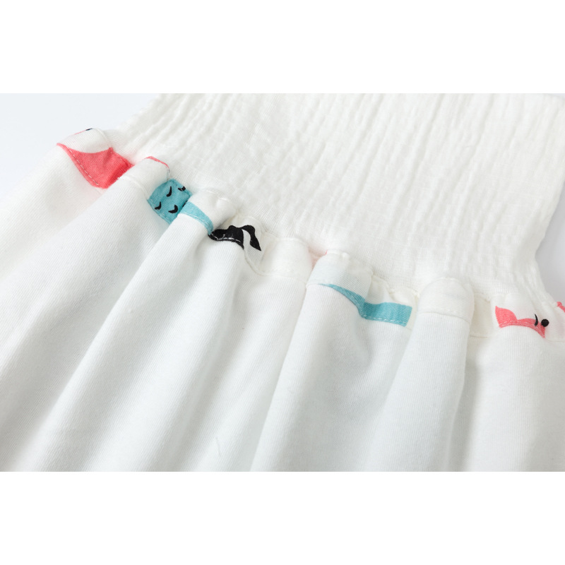 Baby's Urinalysis Skirt Baby's High Waist Belly Protecting Baby's Waterproof Toilet Training Pants Anti-bedwetting Children's Pure Cotton Diapers