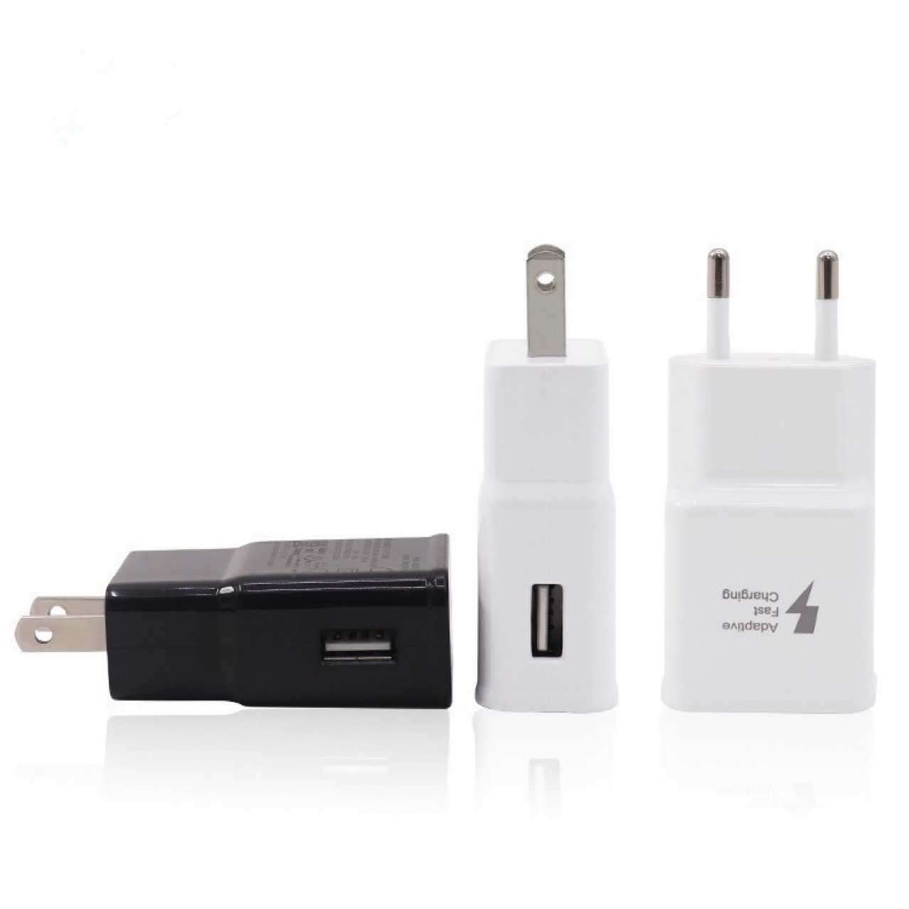 S8 US and European fast charging charger is suitable for Samsung typec data cable QC3.0 charging head 2-in -1 set