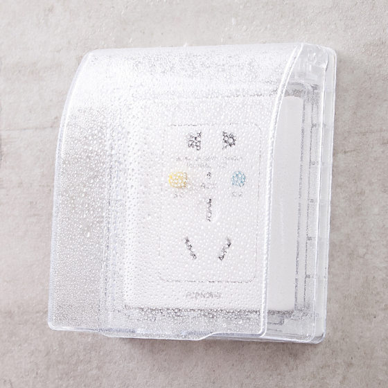 86-type bathroom outdoor adhesive switch socket protective cover splash-proof waterproof box socket waterproof cover