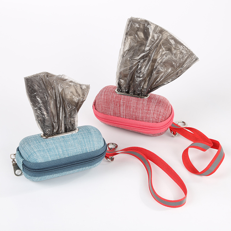 Dog Garbage Bag Dispenser Toilet Pickup Cross-border Dog Outgoing Portable Garbage Box Dog Cleaning Supplies