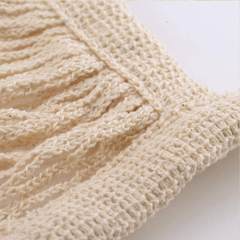 Amazon Hot Sale Pure Cotton Mesh Bag Portable Cotton Bag Cotton Mesh Bag Supermarket Vegetable Fruit Net Pocket Shopping Bag