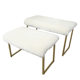 Plush white plush mat desktop running table display blanket clothing store window decoration wool-like carpet