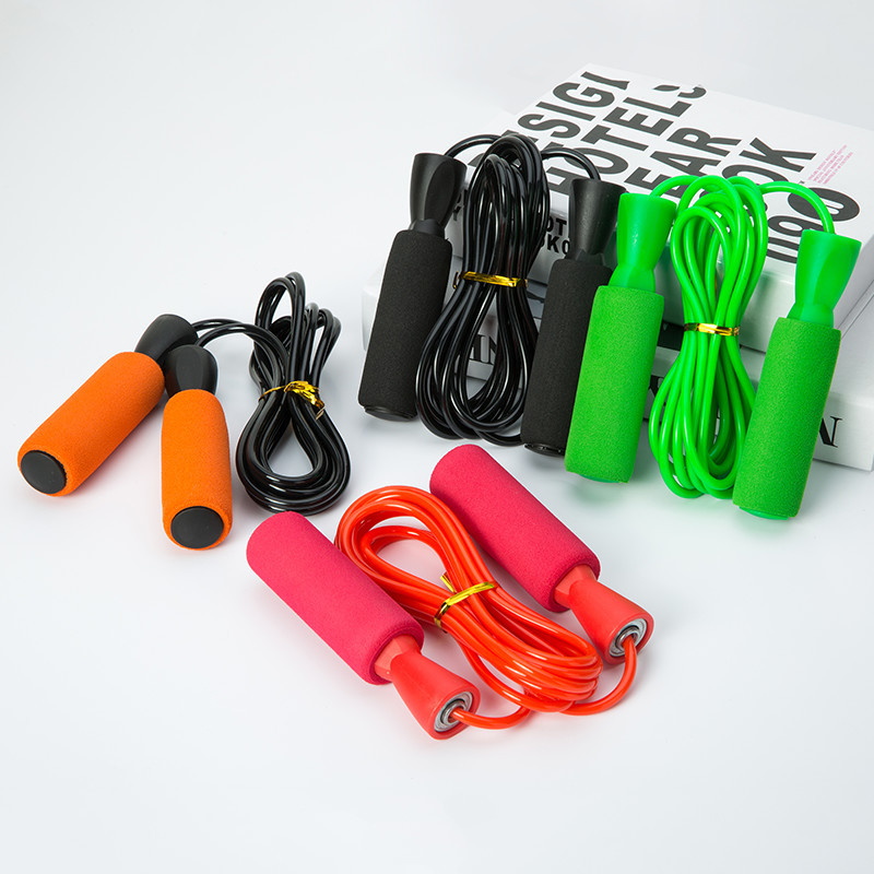 Factory hot sports bearing jump rope fitness equipment for men and women students training test special weight loss cross-border explosion