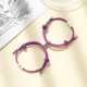 Milan Rope Sun Moon Purple Pair