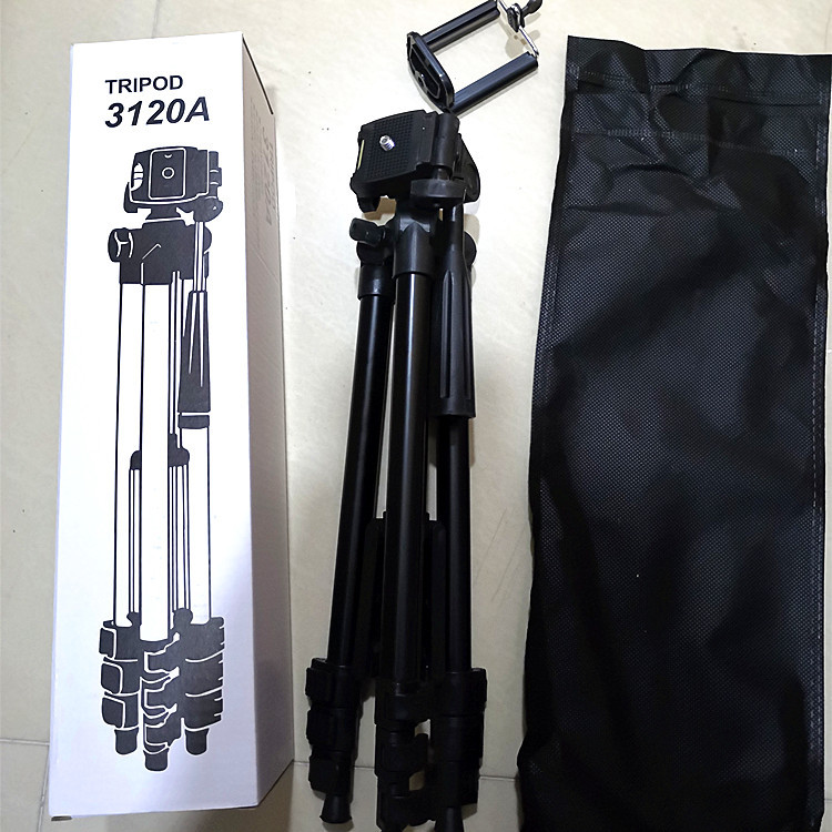 Kedebao 3120 black tripod mobile phone camera digital camera tripod photography bracket mobile phone