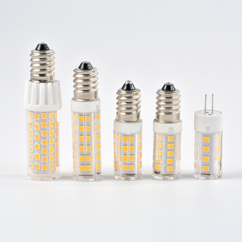 led corn lamp g4g9 ceramic lamp body led lamp bead highlight bulb 220V pin crystal bubble pendant light source